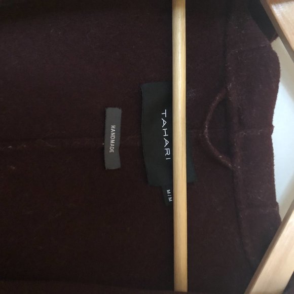 TAHARI Wool Wrap Coat - Picture 6 of 6